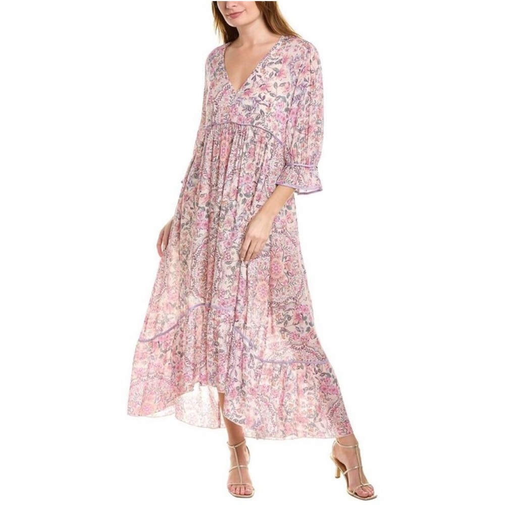 Johnny Was Womens  Daphne Maxi Dress XL